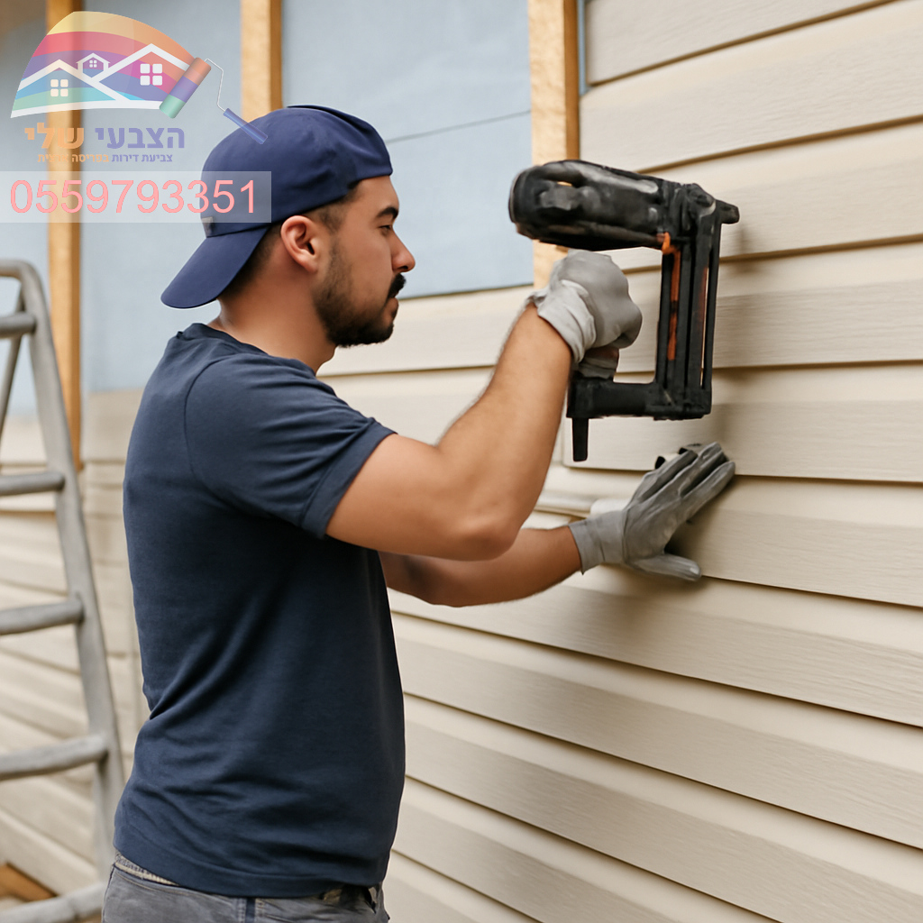 חיפוי קירות חוץ בשיטת בניה קלה במחירים אטרקטיביים ✔️ 0559793351 הצבעי שלי