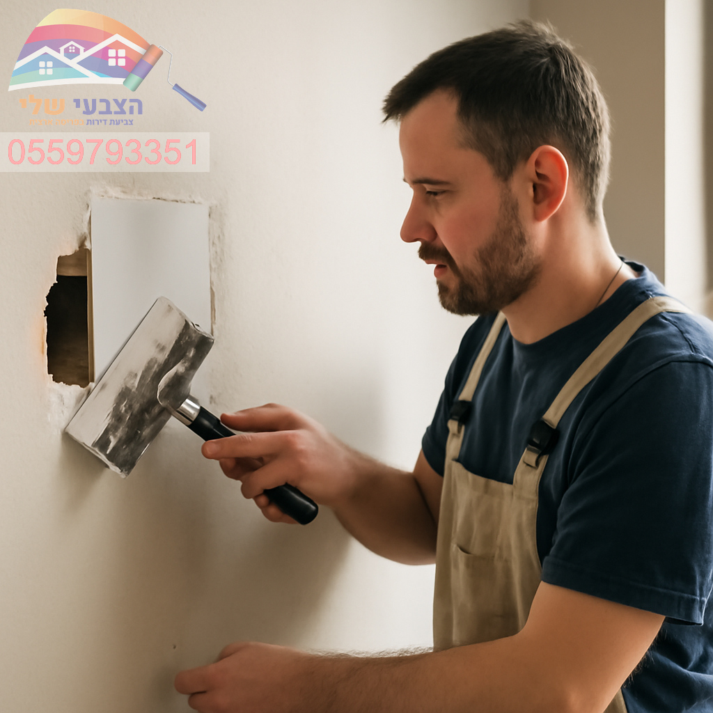 סגירת חור בקיר במחירים משתלמים ואיכות בלתי מתפשרת ✔️ 0559793351 הצבעי שלי