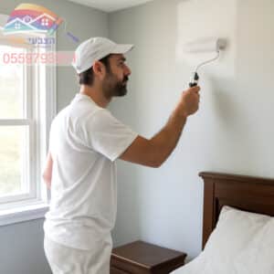 צביעת חדר שינה – יצירת אווירה חדשה בחלל המגורים שלך ✔️ 0559793351 הצבעי שלי