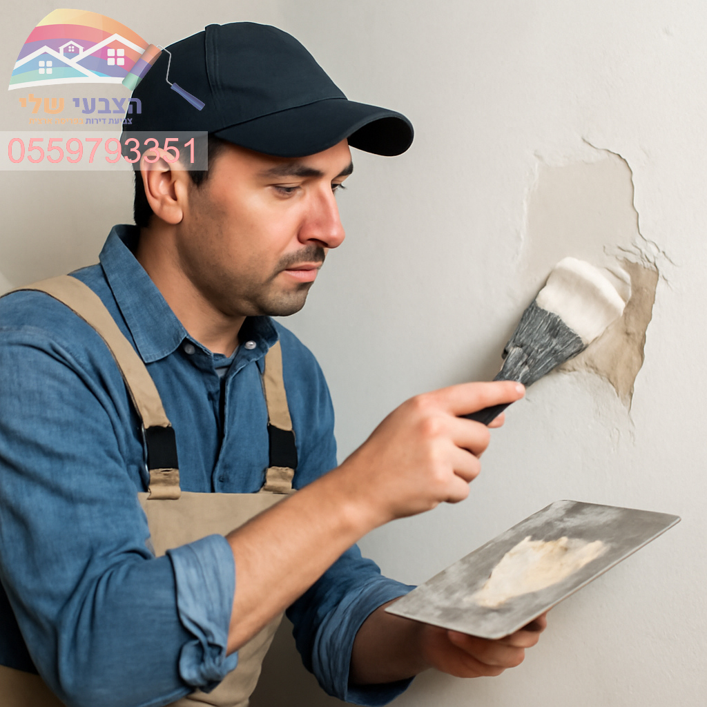 תיקון קיר מקצועי ואמין במחירים שמתאימים לכל כיס ✔️ 0559793351 הצבעי שלי